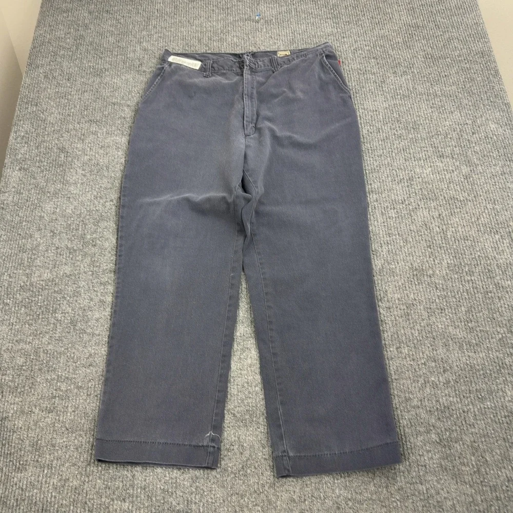 Reed FR Pants Mens 36x29 Navy Blue‎ Cotton Nylon Flame Resistant HRC 2 Workwear